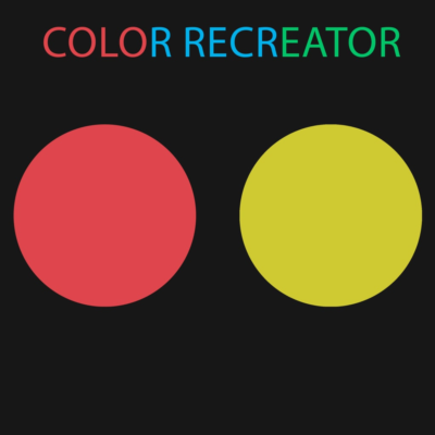 Color Recreator PS4 & PS5