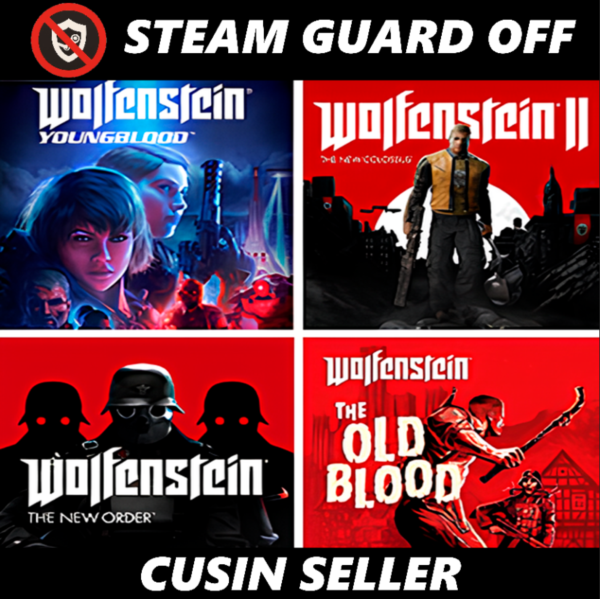 🎮 Общий аккаунт Wolfenstein все 4 части | Без Guard