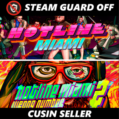 🎮 Общий аккаунт Hotline Miami + Hotline Miami 2