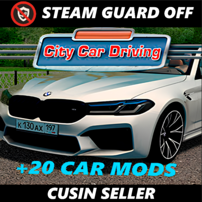 🎮 Общий аккаунт City Car Driving + 20 МОДОВ