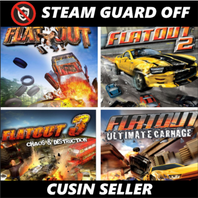 🎮 Общий аккаунт  FlatOut 4 части