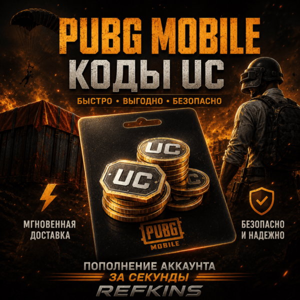 PUBG Mobile UC | КОДЫ ПАБГ ЮСИ АВТО 24/7 | СБП 0%