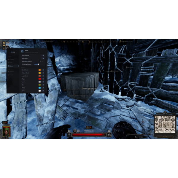 рабочий приватный чит Arcane для игры Dark and Darker