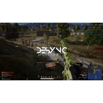 рабочий чит Desync (Десинк) для игры PUBG (Пабг)