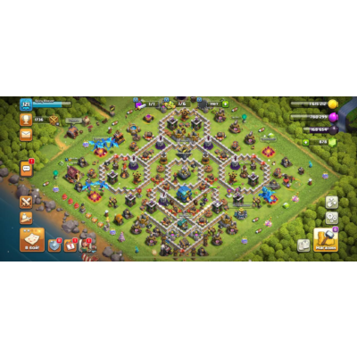 Clash Of Clans 12 TX, BH 09, 52/51/35/25/0, Описание