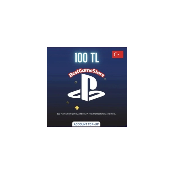 100 TRY (TL) PSN balance in Turkey
