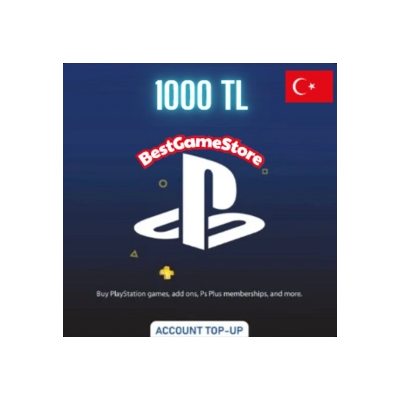 💎 1000 TRY (TL) PSN balance in Turkey💎