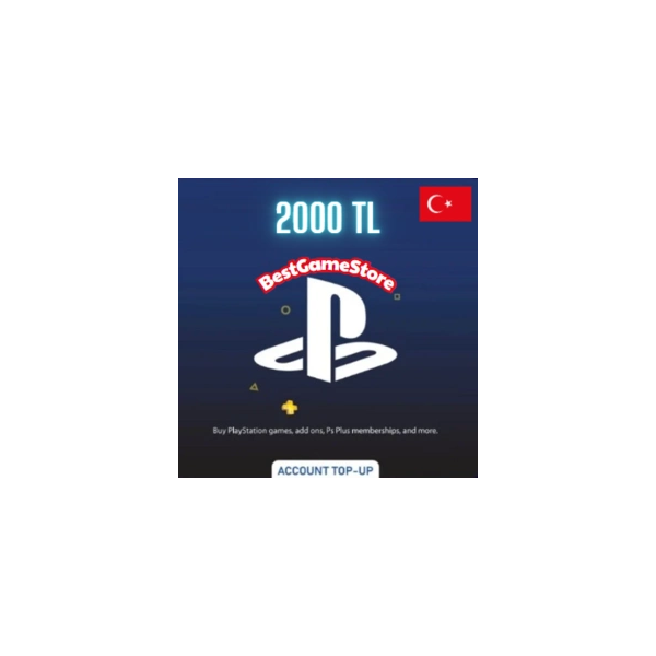 2000 TRY (TL) PSN balance in Turkey