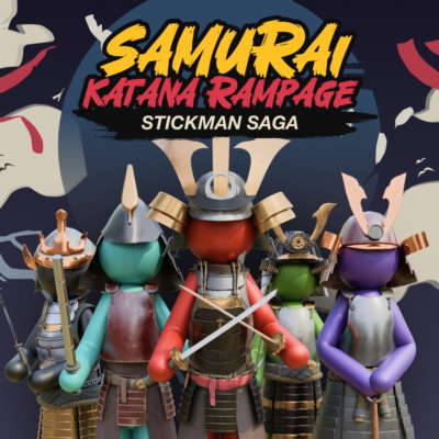 Samurai Katana Rampage: Stickman Saga PS4 & PS5