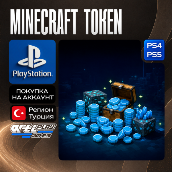 Minecraft Token 320 — 8800 • PS4/PS5 • Турция