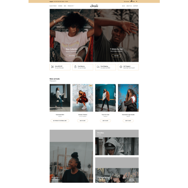 Amaryllis — Тема WordPress | WooCommerce
