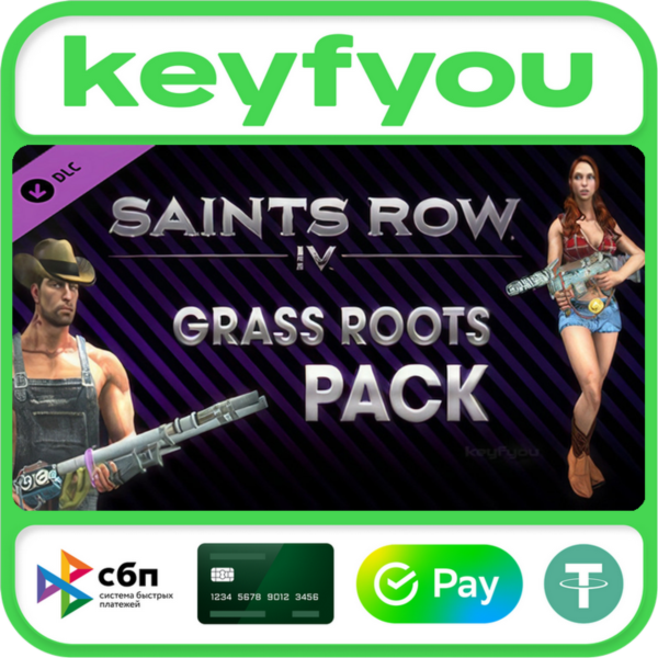 Saints Row IV: Grass Roots Pack / STEAM DLC КЛЮЧ