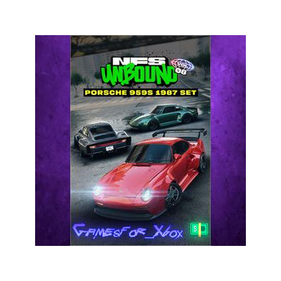 ☀️Need for Speed Unbound - Porsche 959 S ‘87 Set XBOX DLC