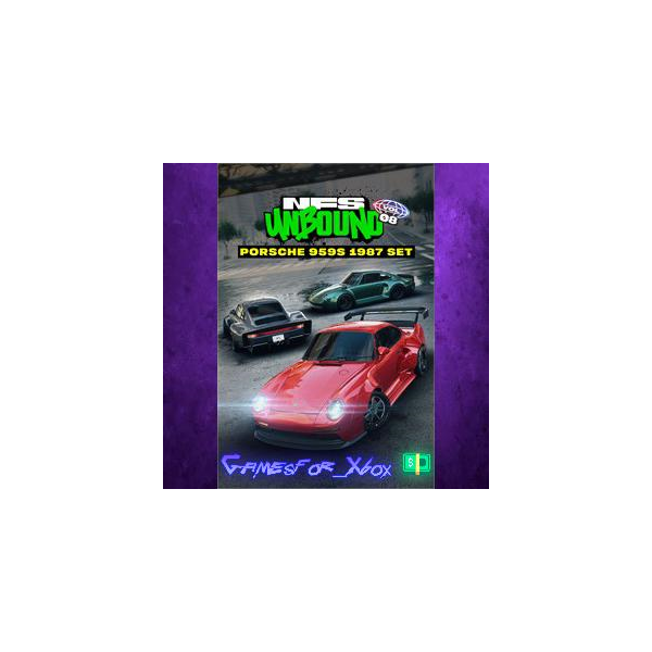 Need for Speed Unbound — Porsche 959 S ‘87 Set XBOX DLC