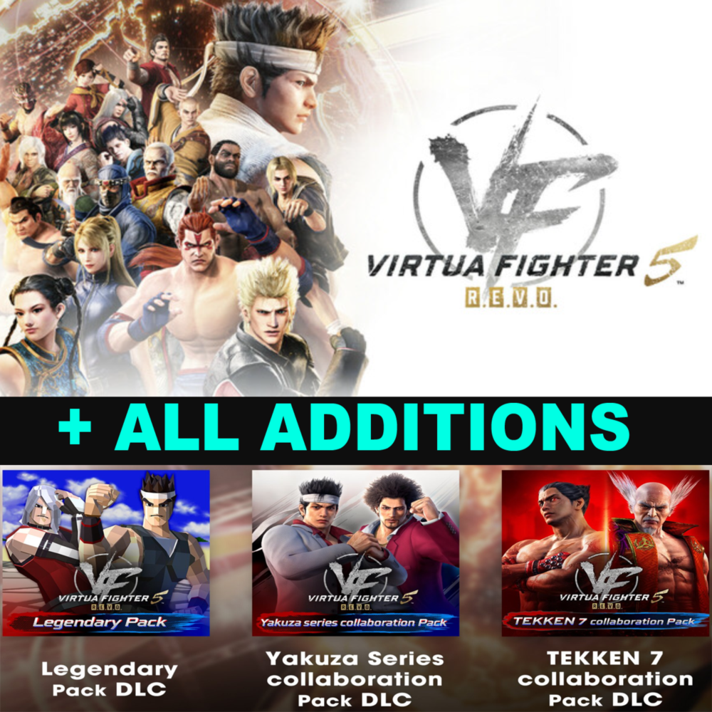 Купить ・VIRTUA FIGHTER 5 R.E.V.O.・ВСЕ ДОПОЛНЕНИЯ.・STEAM・