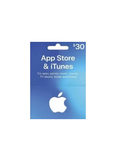 iTunes Gift Card $30 USA - без комиссии