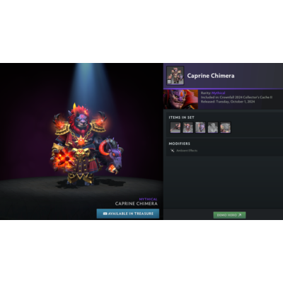 ✅Caprine Chimera✅Collector´s Cache 2024✅