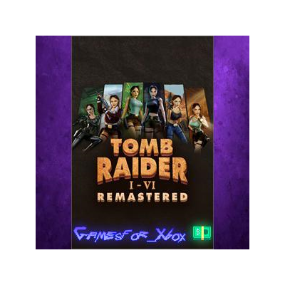 ☀️Tomb Raider I-VI Remastered XBOX