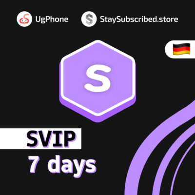UgPhone SVIP 7 дней | Германия