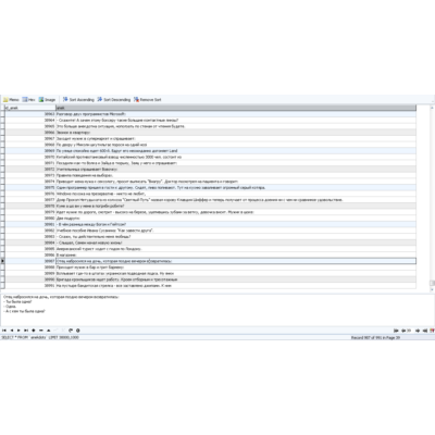 MySQL dump базы данных анекдотов 39000 штук.