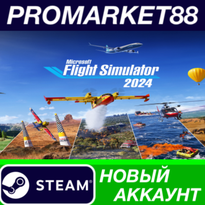 ✅ Microsoft Flight Simulator 2024 Steam АККАУНТ +ПОЧТА