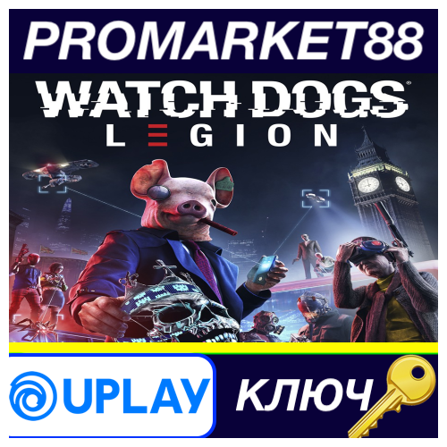⭐Watch Dogs: Legion EU Ubisoft Connect КЛЮЧ 🔑ЕВРОПА