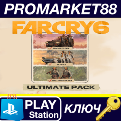 ⭐Far Cry 6 - Ultimate Pack DLC EU PS5 КЛЮЧ 🔑ЕВРОПА