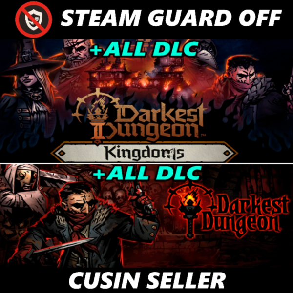 Общий аккаунт Darkest Dungeon 1+2 + ВСЕ DLC | Без Guard