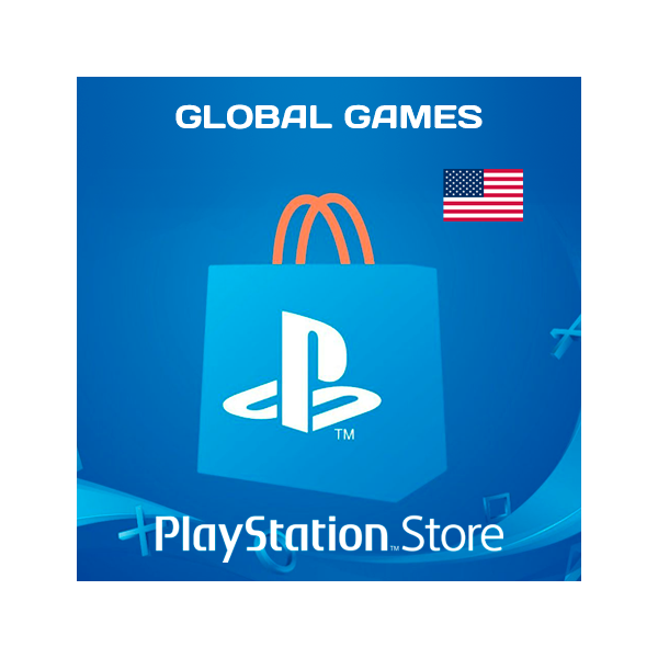Карта PlayStation PSN 1-100 USD США КОД ПОПОЛНЕНИЯ