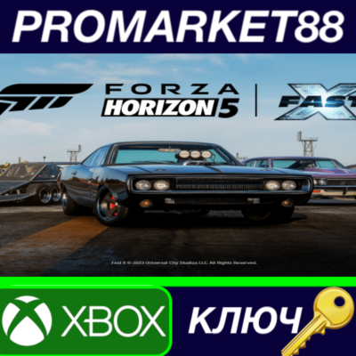 ⭐ Forza Horizon 5 - Fast X Car Pack DLC US XBOX One / X