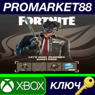 ⭐ Fortnite - Let´s Hunt Vampires Quest Pack DLC US XBOX