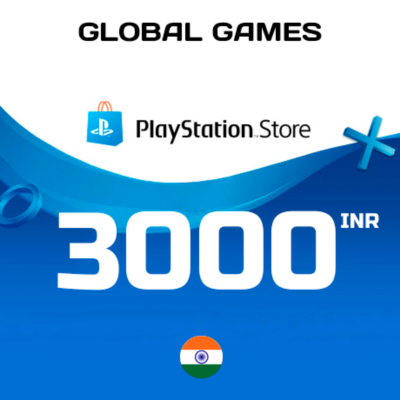 🚀Карта PlayStation PSN 3000 INR Индия ⚡КОД ПОПОЛНЕНИЯ