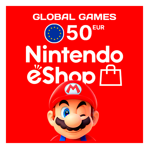 NINTENDO eSHOP🔥50 EUR ЕВРОПА⚡КАРТА ПОПОЛНЕНИЯ