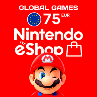 NINTENDO eSHOP🔥75 EUR ЕВРОПА⚡КАРТА ПОПОЛНЕНИЯ