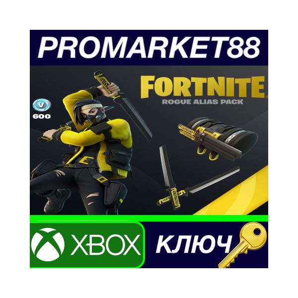 ⭐ Fortnite — Rogue Alias Pack TR XBOX One / Xbox Series