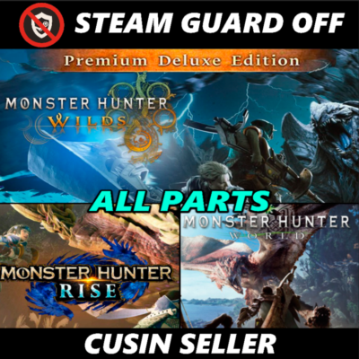 🎮 Общий аккаунт Monster Hunter Wilds Premium Deluxe