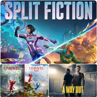 Split Fiction + Unravel + A Way Out + Mafia + 8 Игр [Xbox Series X|S]