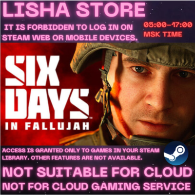 Six Days in Fallujah Стим Оффлайн на 90 дней