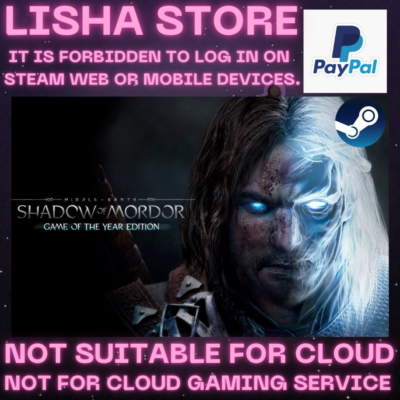 Middle-earth: Shadow of Mordor Game of the Year Edition Стим на 90 дней