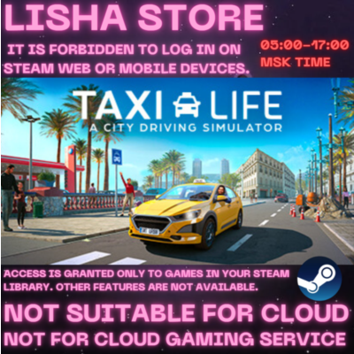 Taxi Life A City Driving Sim Стим Оффлайн на 90 дней