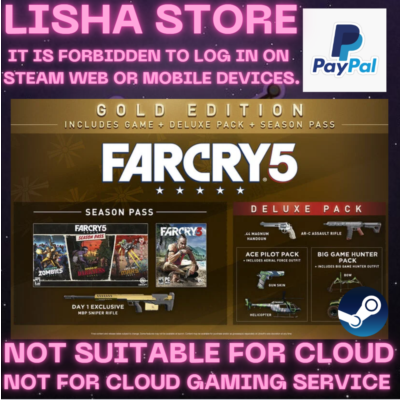 Far Cry 5 Gold Ed Стим Оффлайн на 90 дней