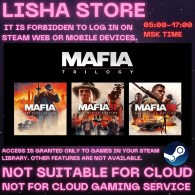 Mafia Trilogy Definitive Ed Стим Оффлайн на 90 дней
