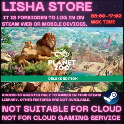 Planet Zoo Deluxe Ed Стим Оффлайн на 90 дней