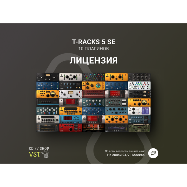 IK MULTIMEDIA T-rackS 5 SE Официальный ключ