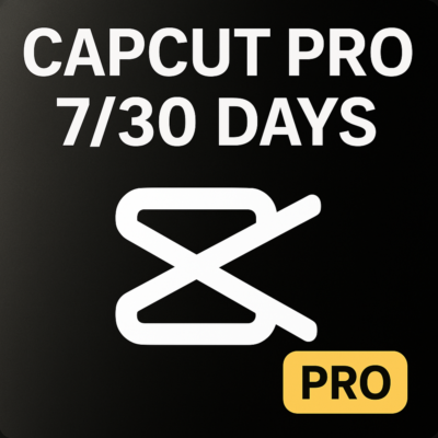 🔥 Личный аккаунт CapCut Pro | 7 / 30 / 183 дня | Мгновенная выдача 🔥