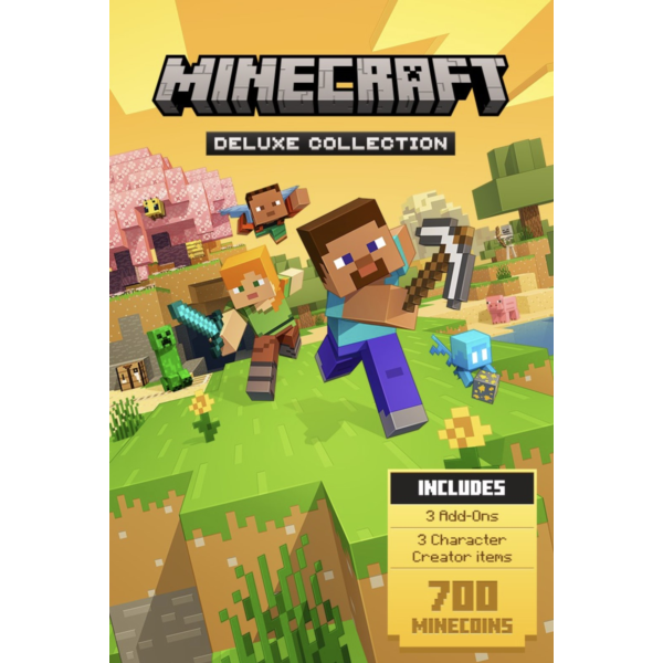 Minecraft: Java & Bedrock Edition Deluxe Collection PC Windows Ключ