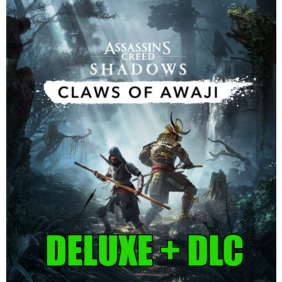 ASSASSINS CREED SHADOWS・DELUXE + CLAWS OF AWAJI・UBISOFT