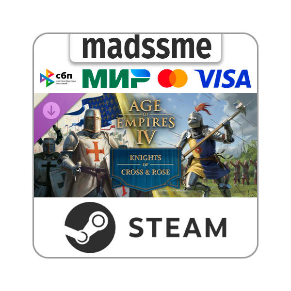 Age of Empires IV: Knights of Cross and Rose * RU/KZ/СНГ/TR/CN/AR/IN/BR * DLC * STEAM