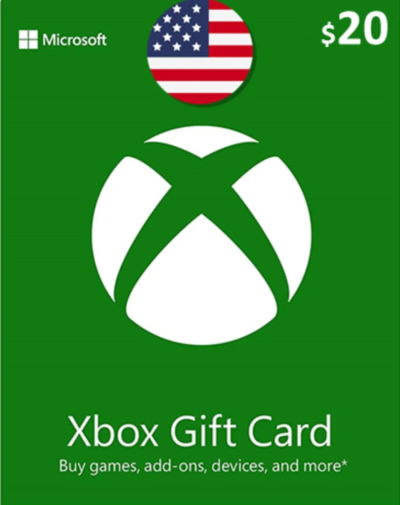 Xbox Gift Card $20 USA - без комиссии