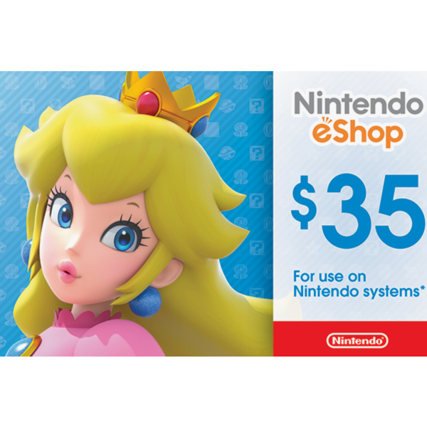 Карта пополнения Nintendo eShop 35$ USA США